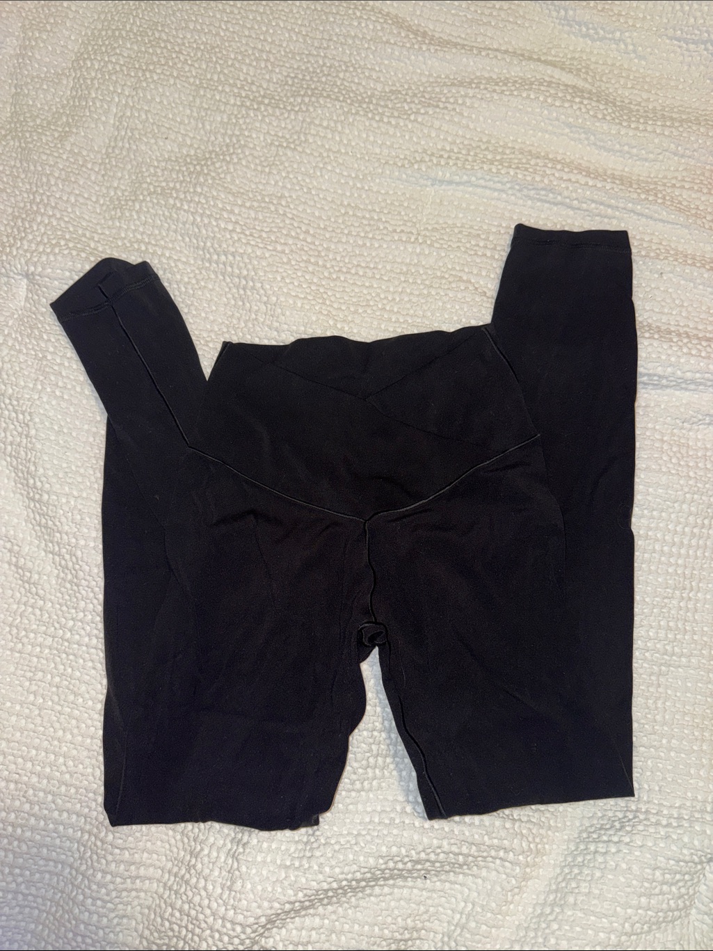 Aerie Crossover Leggings Black
